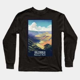 Haleakala National Park Travel Poster Long Sleeve T-Shirt
